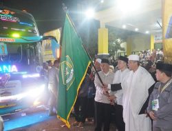 Kemenag Kabupaten Sukabumi Kembali Gelar Pelepasan Calon Jemaah Haji Kloter 56 Gabungan Dari 3 Kabupaten