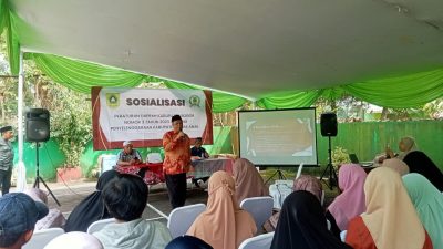 Anggota Dewan Kabupaten Bogor H.Ading Ahmad Nazir Gelar Sosper Perda Nomor 3 Tentang KLA
