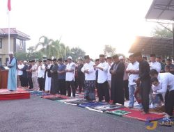 Polres Banjar Gelar Shalat Idul Adha dan Kurban Bersama Masyarakat, Wujudkan Kepedulian Sosial