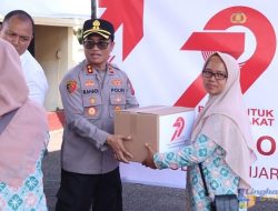 Sambut Hari Bhayangkara ke-79, Polres Banjar Gelar Bakti Sosial dan Kesehatan Gratis