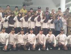 Wali Kota Banjar Lepas Kontingen Pramuka untuk Jambore Daerah Jawa Barat 2025
