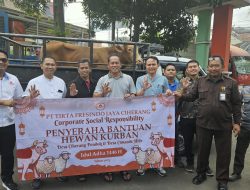 Idul Adha 1445 H, TFJ Ciherang Kembali Salurkan Hewan Kurban Untuk Warga Di Dua Desa