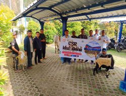 TFJ Cimande Kembali Salurkan Hewan Kurban Untuk Warga Desa Cimande Hilir