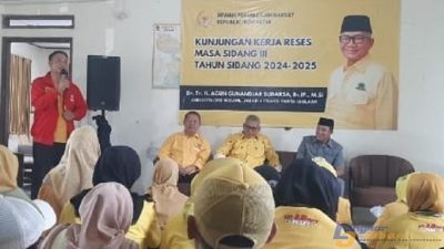 Reses di Kota Banjar, Agun Gunanjar Tekankan Konsolidasi dan Kewaspadaan Informasi di Era Pemerintahan Prabowo