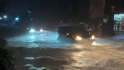 Banjir Bandang Terjang Pangandaran, Arus Lalin Sempat Tersendat