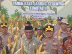Wali Kota dan Waka Polres Banjar Hadiri Panen Raya Jagung, Dukung Ketahanan Pangan Lokal