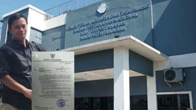 Warga Desa Tenjojaya Minta BPN Kabupaten Sukabumi Tinjau Ulang Sertifikat HGB PT Bogorindo Cemerlang