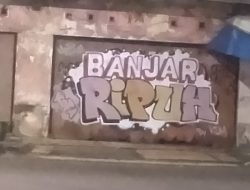 Mural “BANJAR KOTA RIPUH” di Perempatan Seponyono Picu Polemik dan Simpati Warga