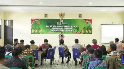 Polres Banjar Gelar Rapat Lintas Sektor Perkuat Ketahanan Pangan Daerah