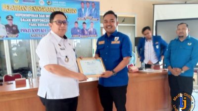 DPD KNPI Kabupaten Bogor dan PK KNPI Cigombong Gelar Pelatihan Kepemimpinan Pemuda
