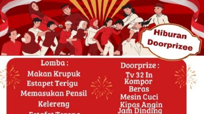 Panitia Ajak Warga Pajagan Meriahkan HUT RI ke-80 dengan Beragam Lomba