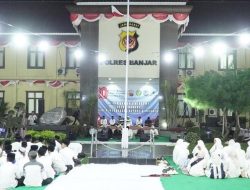 Dzikir dan Doa Bersama di Mapolres Banjar Peringati HUT ke-80 RI