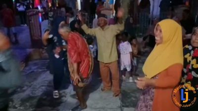 Warga di Pangandaran Meriahkan HUT RI ke-80 Dengan Menggelar Ronggeng Amen