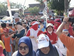 Partisipasi Warga Padaherang di HUT ke-80 RI Bikin Jalan Raya Macet Meriah