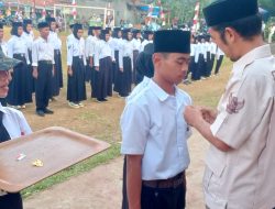 Resmi Dikukuhkan, Pasukan Paskibraka Desa Tugu Jaya Siap Kibarkan Bendera Merah putih HUT Kemerdekaan RI Ke – 80