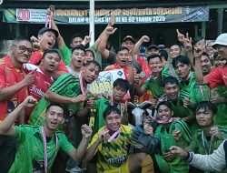 PS Nagrak Juara Dandim Domba Cup 2025, Taklukkan Warudoyong 2-1