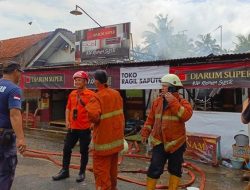 Api dari Tabung Gas Hanguskan Dua Rumah di Dusun Karangmukti Kota Banjar
