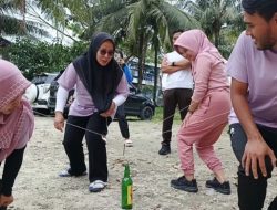 Semangat Pegawai Disdikpora Pangandaran Meriahkan HUT RI ke-80 dengan Lomba Tradisional