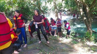 Cuaca Tak Menentu, Wisata Citumang Body Rafting Alami Penurunan Jumlah Pengunjung