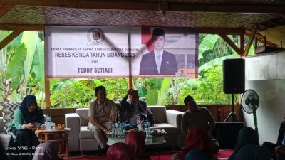 Penuhi Aspirasi Ibu-Ibu Pengajian, Tedi Setiadi Bantu Alat Qosidahan dari Dana Pribadi