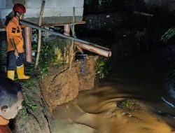 TPT Sungai Cibodas Banjar Jebol, Dua Rumah Warga Terancam