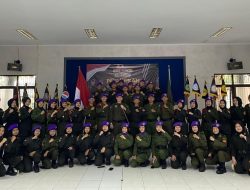 Momentum Regenerasi, Menwa Mahawarman Lantik Komandan Kompi Baru di Tasikmalaya