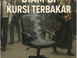 Diam di Kursi Terbakar