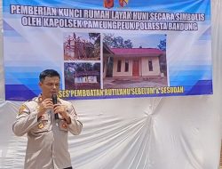 Kapolsek “Rutilahu”, AKP Asep Dedi Resmikan Rumah Layak Huni untuk Warga Desa Patrolsari