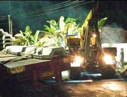 Tronton Bermuatan Beton Amblas, Jalur Parigi – Selasari Pangandaran 9 Jam Lumpuh