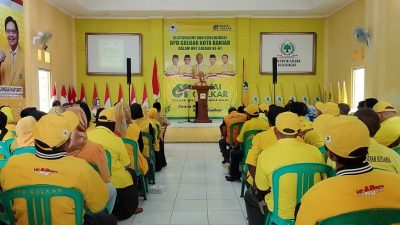 DPD Golkar Kota Banjar Gelar Silaturahmi dan Konsolidasi di Momen HUT ke-61