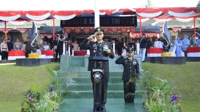 Peringatan HUT Ke-80, TNI Prima, Rakyat Kuat: Dandim Sukabumi Gaungkan Semangat Kebersamaan
