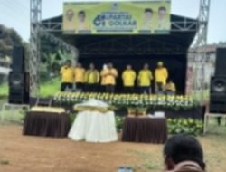 HUT ke-61, Golkar Kabupaten Bogor Gelar Santunan Anak Yatim di Megamendung