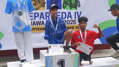 Siswa Difabel Asal Pangandaran Raih Prestasi di Ajang Pepaperda IV Jawa Barat