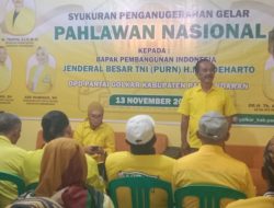 Golkar Pangandaran Gelar Doa Syukur untuk H. M. Soeharto