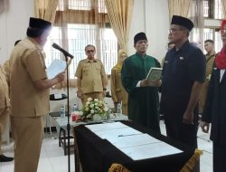 Penyegaran di Dinas Kesehatan Banjar, Dua Pejabat Fungsional Resmi Dilantik