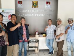 Geruduk Kantor Kecamatan, GMBB Soroti Dugaan Penyimpangan Proyek di Desa Babakanjaya