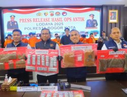 23 Tersangka Ditangkap, Polresta Bogor Sita Puluhan Ribu Obat Terlarang