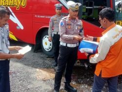 Tekan Angka Kecelakaan, Polres Ciamis Gelar Pengecekan Kendaraan Terpadu