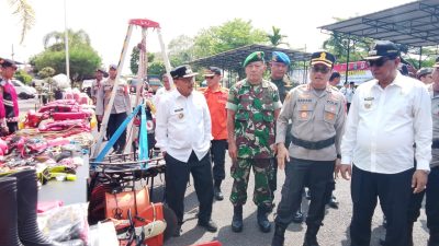 Banjar Gelar Apel Siaga Bencana, Ratusan Personel Disiapkan Antisipasi Cuaca Ekstrem