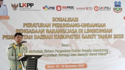 Pemkab Garut Dorong Optimalisasi PBJ Lewat Sosialisasi Sistem Pengadaan