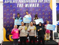 Kapolres Pangandaran Cup 2025 Berakhir, Polres Pangandaran dan Dishub Raih Juara