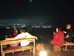 Nikmati Panorama Malam Kota Banjar dari Teras Langit Lembah Pejamben