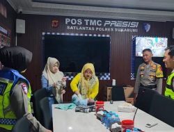 Respons Cepat Polisi, Ibu Hamil Berhasil Melahirkan di Pos Pam Exit Tol Parungkuda