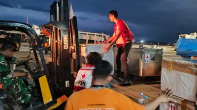 Dukung Pemulihan Aceh, PMI Banjar Bawa Dua Alat Pengolah Air Bersih