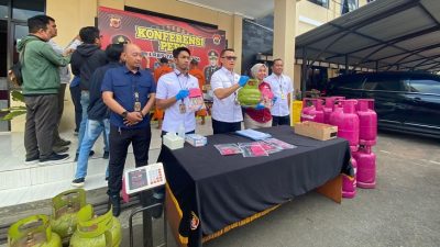 Satreskrim Polres Tasikmalaya Bongkar Penyalahgunaan LPG Subsidi, Dua Pelaku Diamankan