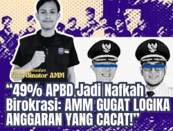 Anggaran Dinilai Gemuk di Birokrasi, AMM Sukabumi Gugat Logika Anggaran Yang Cacat