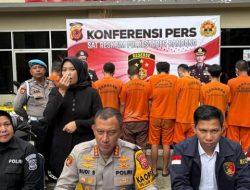 Satreskrim Polrestabes Bandung Ungkap 7 Kasus Curanmor, 14 Pelaku Ditangkap