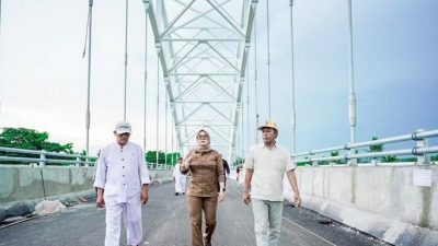 Bupati Pangandaran Tinjau Proyek Jalan dan Jembatan Batukaras–Nusawiru