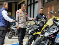 Curi Motor di Pangandaran, Dua Pelaku Dibekuk Polisi
