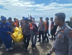 Jenazah Korban Terjun Payung Berhasil Dievakuasi Tim SAR Gabungan Pangandaran
